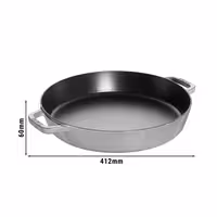 STAUB | PANELAS - Panela para paella - Ø 340mm - Ferro fundido - Cinza grafite