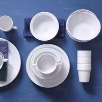 (24 adet) BUDGETLINE - Kahve Fincanı Takımı Mammoet - 200ml - Beyaz