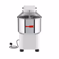 Spiralna miješalica za tijesto - 15 l / 10 kg - s fiksnom posudom - 230 V - za pizzu i kruh