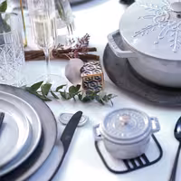STAUB | DINING LINE - Reposacuchillos - (4 uds) - Cerámica - Trufa blanca