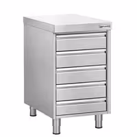 Ormarić s pet ladica za kuglice tijesta – 500 x 700 mm