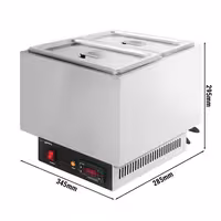 Chocolate Melter - 2 x 1/4 GN - 250W