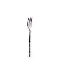 (12 pieces) WMF | inMotion Fork – 170 mm - 18/10 stainless steel - hammered finish