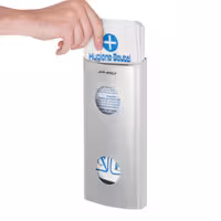 AIR-WOLF | Wall-Mounted Sanitary Bag Dispenser – Stainless Steel - 25 Bag Capacity
