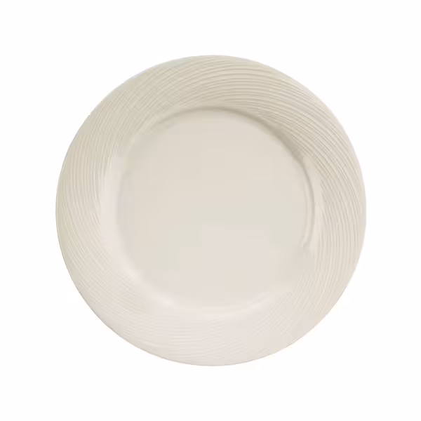 (12 adet) SEMPRE - Düz Tabak - Kare - Porselen, 230x230mm, Krem