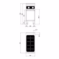 Fourneau à induction - 14kW - Bflex Digital
