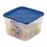 (6 komada) CAMBRO | CAMSQUARES® - Posude - 11,4 litre - Prozirne