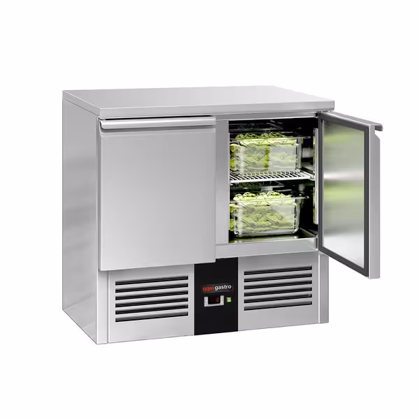 Rashladni pult PREMIUM - 903x700 mm - 240 l - Statičko hlađenje - s 2 vrata