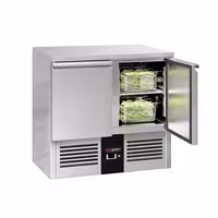 Rashladni pult PREMIUM - 903x700 mm - 240 l - Statičko hlađenje - s 2 vrata