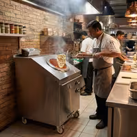 Plinska Tandoor peć - mehaničko - 64,80 kW - 706x995 mm - nehrđajući čelik