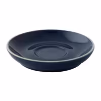 (6 kom) Colors - Tanjurić za kavu - Okrugli - Ø 120 mm - Plava