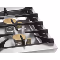 Fogón a gas de sobremesa - 12kW - 2 fuegos - modelo de alto rendimiento