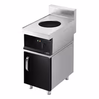 Wok a induzione (da banco) - 3,5kW - 1 zona di cottura - Ø 300mm