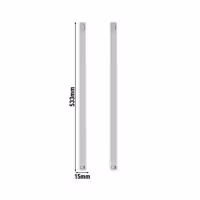 (2 szt.) Prowadnica półki - Długość: 533mm - kompatybilny z KSH600, TSH600, KSH1200, TSH1200