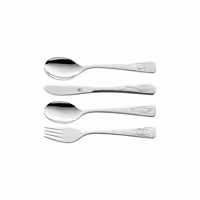 (4 pieces) ZWILLING | Children's Cutlery Set – 18/10 stainless steel - Teddy motif
