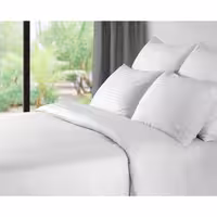 (10 unid) Capa de edredão elegante Sydney - 80x45cm - Branco