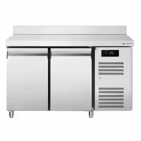 Commercial Counter Fridge ECO - 1360x700mm - with 2 doors - with upstand