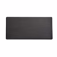 (6 pcs) GN 1/3 Gastronorm Tray - SLATE - Melamine - 325x176mm - Height: 12mm - Black
