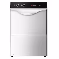 Lauaalune klaasipesumasin 40×40 cm - Manuaalne - 2,97 kW - koos: Pesuaine- ja loputusvahendi pump, tühjenduspump