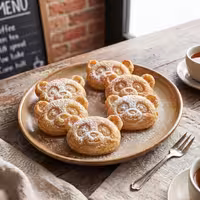 Plates for Tartelette Machine TMOPH - Shape: 10x Bear Head