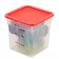 (6 komada) CAMBRO | CAMSQUARES® - Posude - 7,6 litara - Prozirne