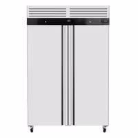 Zamrzivač nehrđajući čelik (inox) ECO - 1340 mm - 1200 l - od -22 °C do -18 °C - s 2 vrata - ventilirano hlađenje, automatsko odmrzavanje