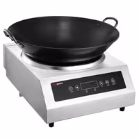Wok de inducción - 3,5 kW - 1 zonas - Ø 460mm - sobremesa - incl. wok