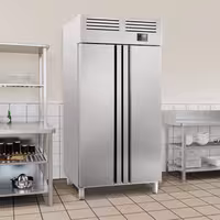 Szafa mroźnicza Premium PLUS – stal nierdzewna – GN 1/1 – 745 L – z 2 drzwiami