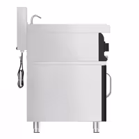 Eléctrico Cocedor de pasta PROFESIONAL - 2x26L - 12kW - con mueble bajo con 2 puertas