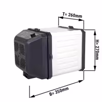 Toidukuivati - 6 restiga - must - 500 W