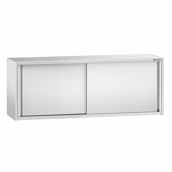 خزانة حائط ستانلس ستيل PREMIUM - 2000x400mm - مع باب انزلاقي - ارتفاع 650 mm