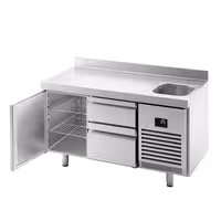 Külmlett PREMIUM PLUS - 1468x700 mm - 305 l - ventileeritud jahutus - koos 1 uksega - Tagaserv