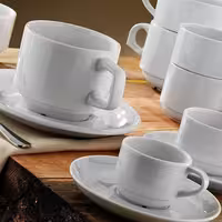 (12 adet) ENTITY - Espresso Fincan Tabağı - Ø120mm - Beyaz