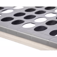 وحدة رفوف ألمنيوم - بداية - 1611x1800mm - عمق: 360 mm - 4 رفوف - الحمولة: 600 kg