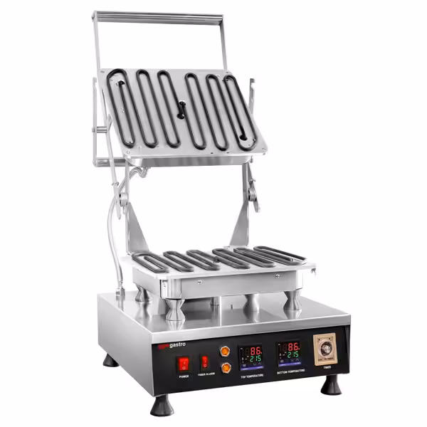 Profesyonel Tartolet Makinesi - Elektrikli - 3,2kW - Monofaze 230V - Plakasız