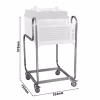 Ice Cream Display Trolley