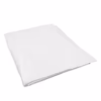 (100 pcs) Damask Square Tablecloth Tessin Atlas - Satin Band - 80x80cm - White
