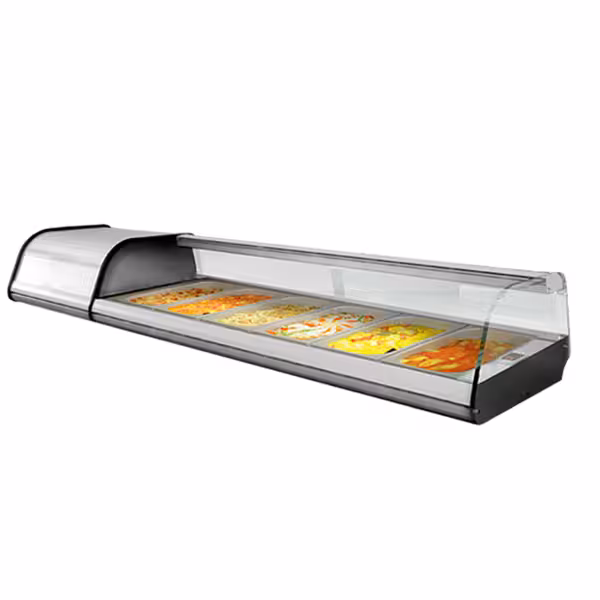 Witryna chłodnicza do tapas Premium PLUS – 8x GN 1/3