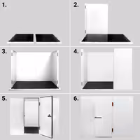 Cameră frigorifică de congelare - 1250 x 1950 mm - 3,58 m³