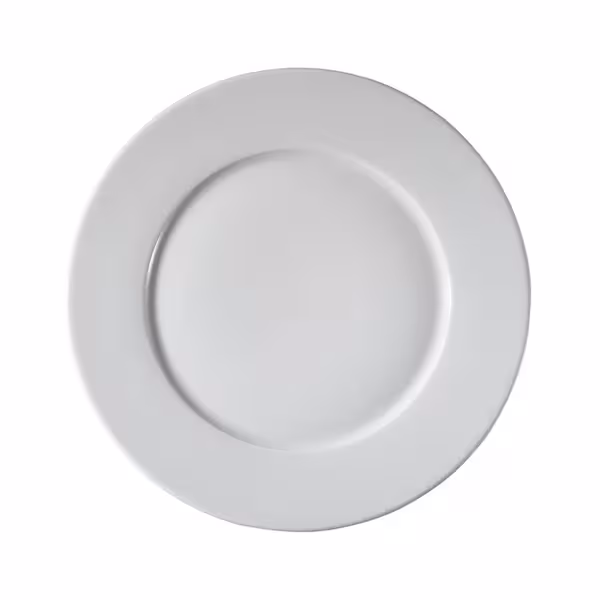 (12 pcs) PERA | Plate - flat - Porcelain - 300x300mm - White