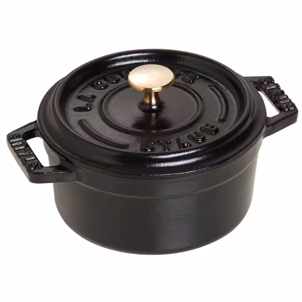 STAUB | LA COCOTTE - Mini Cocotte - Ø 100 mm - Liveno željezo - Crna