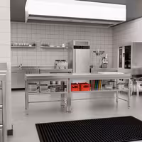 PREMIUM Edelstol-Aarbechtsdësch – 800 x 700 mm – mat engem Basis-Panel an engem Streben