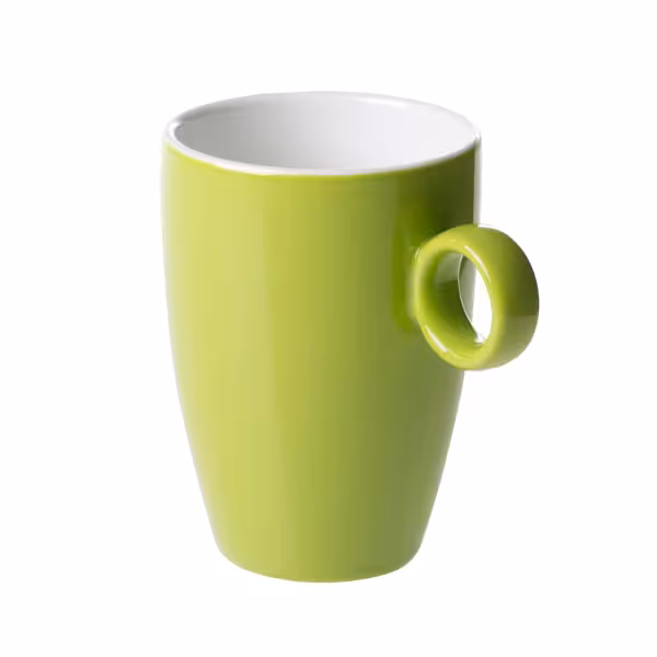 (6 kom) BART COLOUR CAFE - Šalica za kavu - 230 ml - Zelena (Limeta)