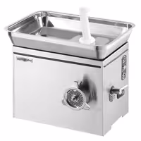 Električni stroj za mljevenje mesa – glava 22 - 350 kg/h - 1,1 kW - 230 V (monofazni) - s hlađenjem - ploča 4,5 mm