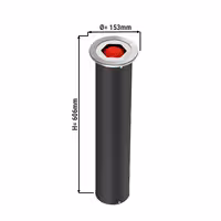 In-Counter Cup Dispenser - Plastic - spring-loaded - In-Counter Version