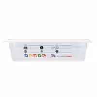 (6 komada) CAMBRO | SafeTrak – GN 1/4 polipropilenski spremnik – neprozirni – Visina: 65 mm