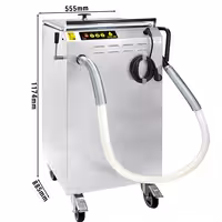 VITO | XL Sustav vakuumske filtracije - 30 litara/minuta - Za friteze od max. 120 litara