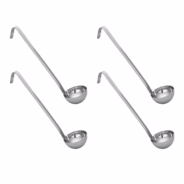 (4 buc) Polonic - 0,09 litri - Lungime: 325 mm - oțel inoxidabil