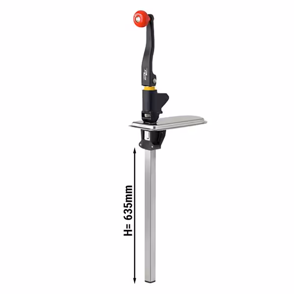 Bonzer | Manual Bench Can Opener - Shaft Length: 635mm - Stainless Steel - Max Can Height: 55cm