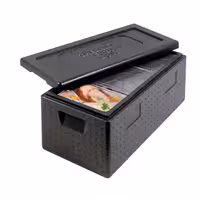 (2 st) THERMO FUTURE BOX | Thermobox MENU 3 - 28 liter - Svart